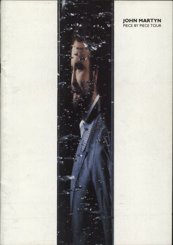 John Martyn Piece By Piece Tour + ticket stub UK Tour programme