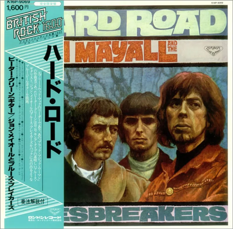John Mayall A Hard Road Japanese Vinyl LP