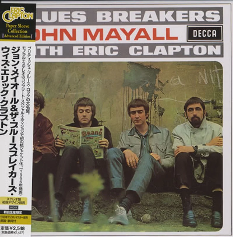 John Mayall Bluesbreakers Japanese CD album