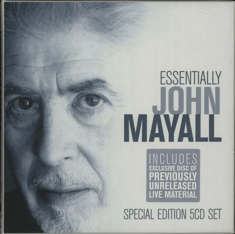 John Mayall Essentially John Mayall UK 5-CD set