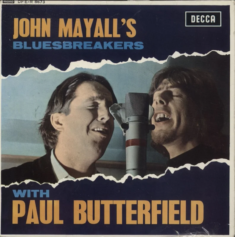 John Mayall John Mayall's Bluesbreakers + flipback p/s - EX UK 7" vinyl
