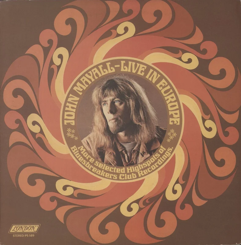 John Mayall Live In Europe US Vinyl LP