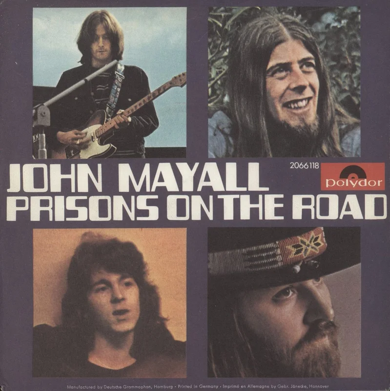 John Mayall Prisons On the Road Japanese 7" vinyl