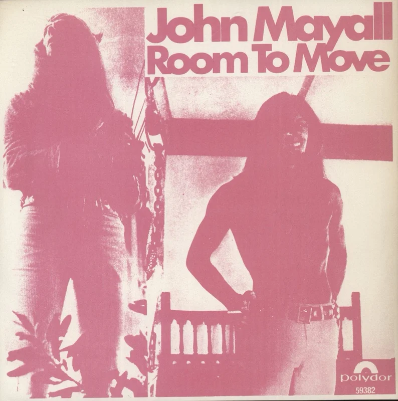 John Mayall Room To Move Belgian 7" vinyl