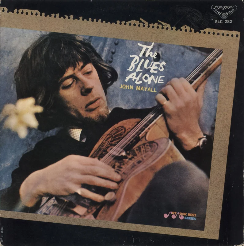 John Mayall The Blues Alone Japanese Vinyl LP