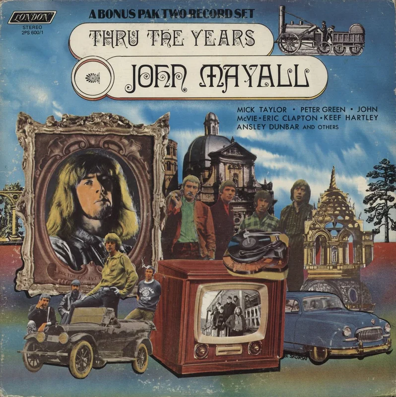 John Mayall Thru The Years US 2-LP vinyl set