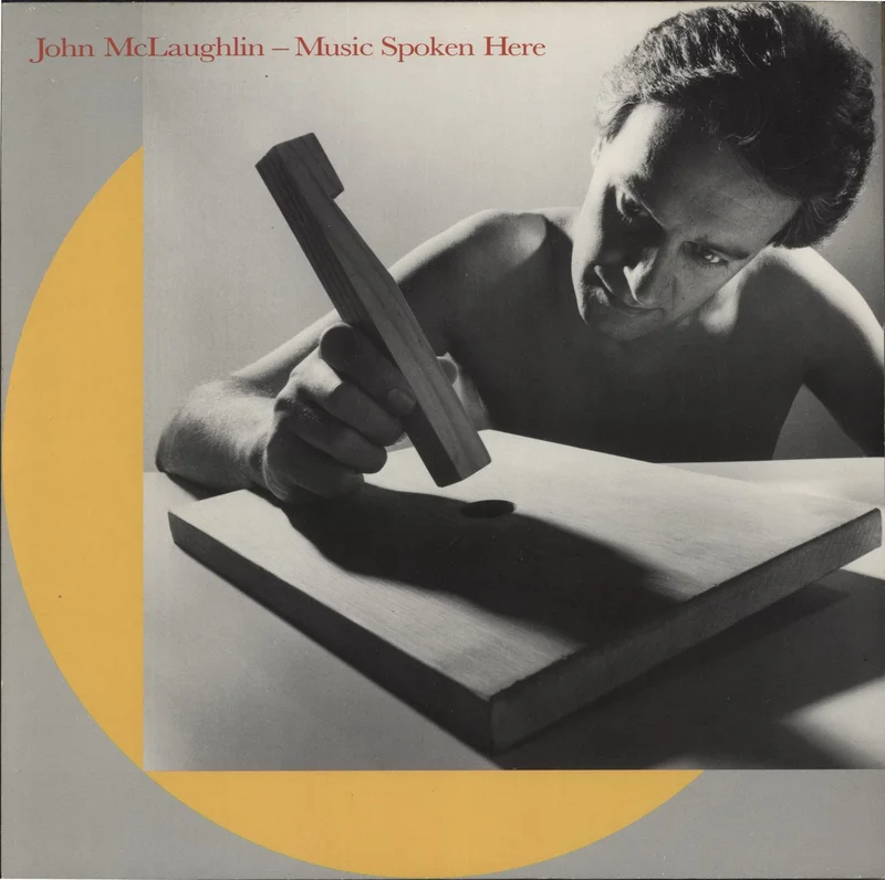John McLaughlin Music Spoken Here German Promo Vinyl LP