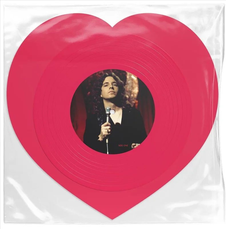 John Paul Young Love Is In The Air - Heart Shaped Crimson Red Vinyl Edition UK 12" vinyl