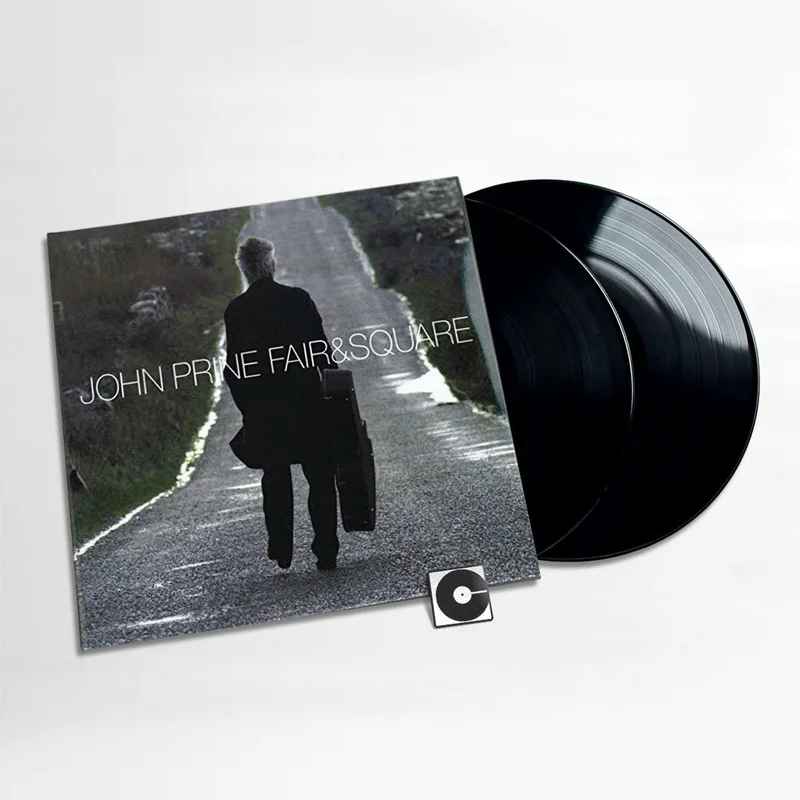John Prine - "Fair & Square" Standard Black Vinyl