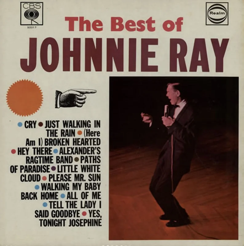 Johnnie Ray The Best Of UK Vinyl LP