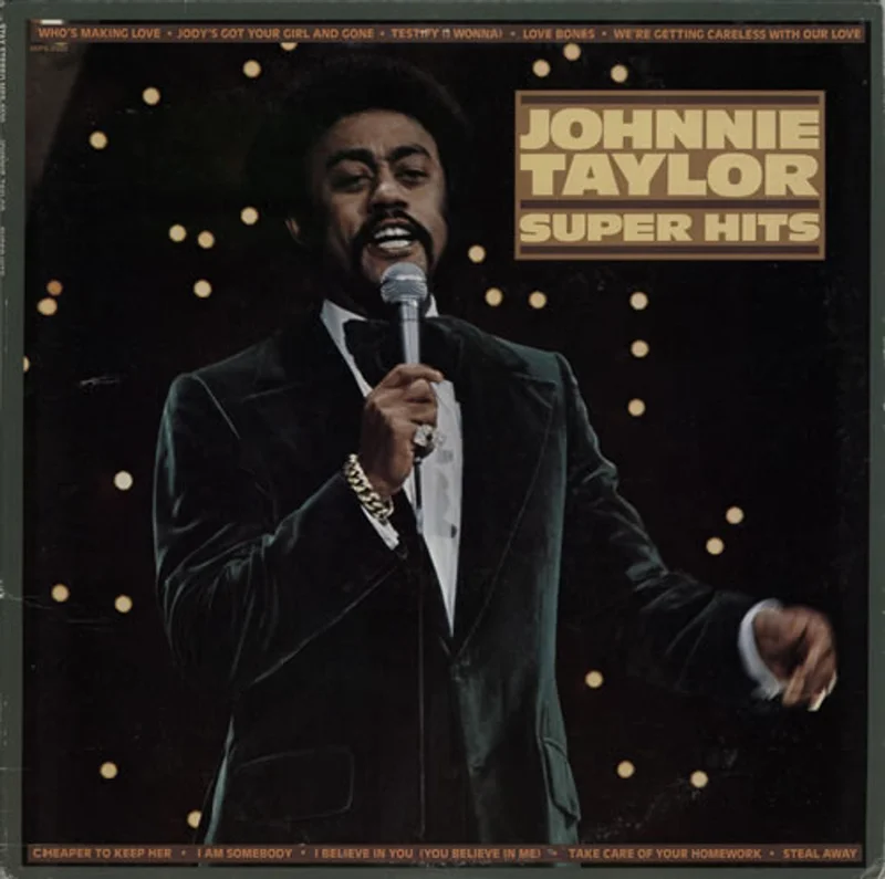 Johnnie Taylor Super Hits US Vinyl LP