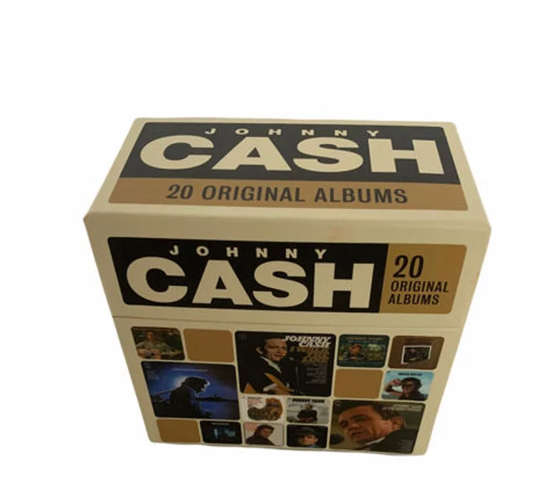 Johnny Cash 20 Original Albums UK Cd album box set