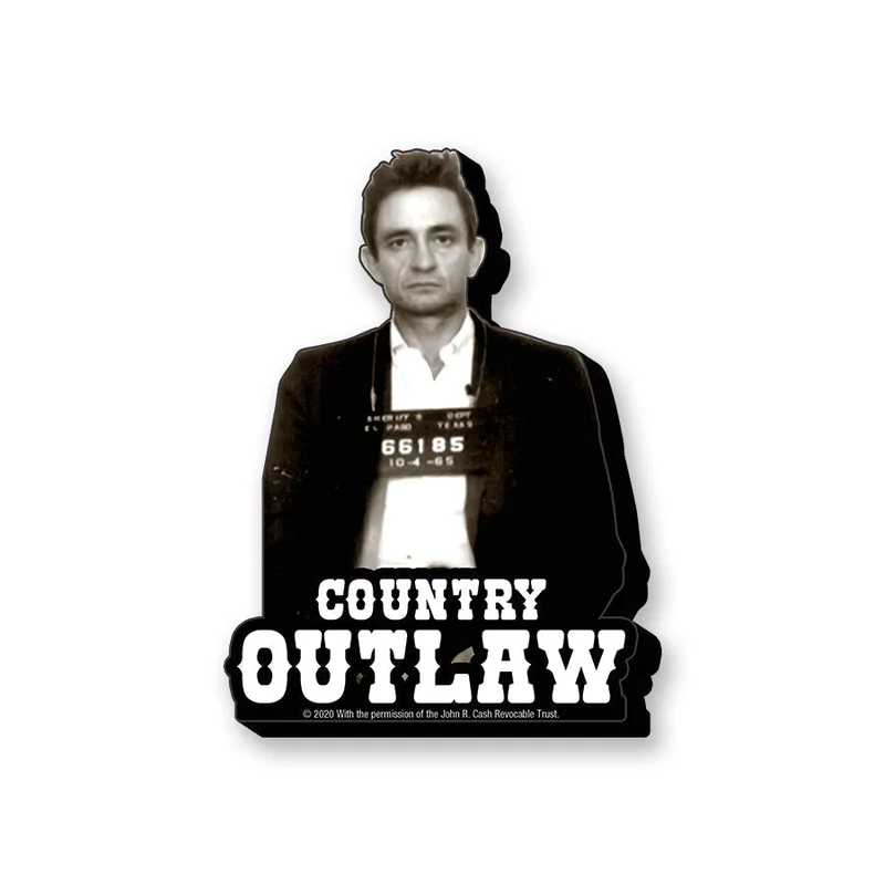 Johnny Cash Chunky Magnet