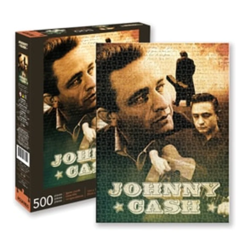 Johnny Cash Collage Puzzle