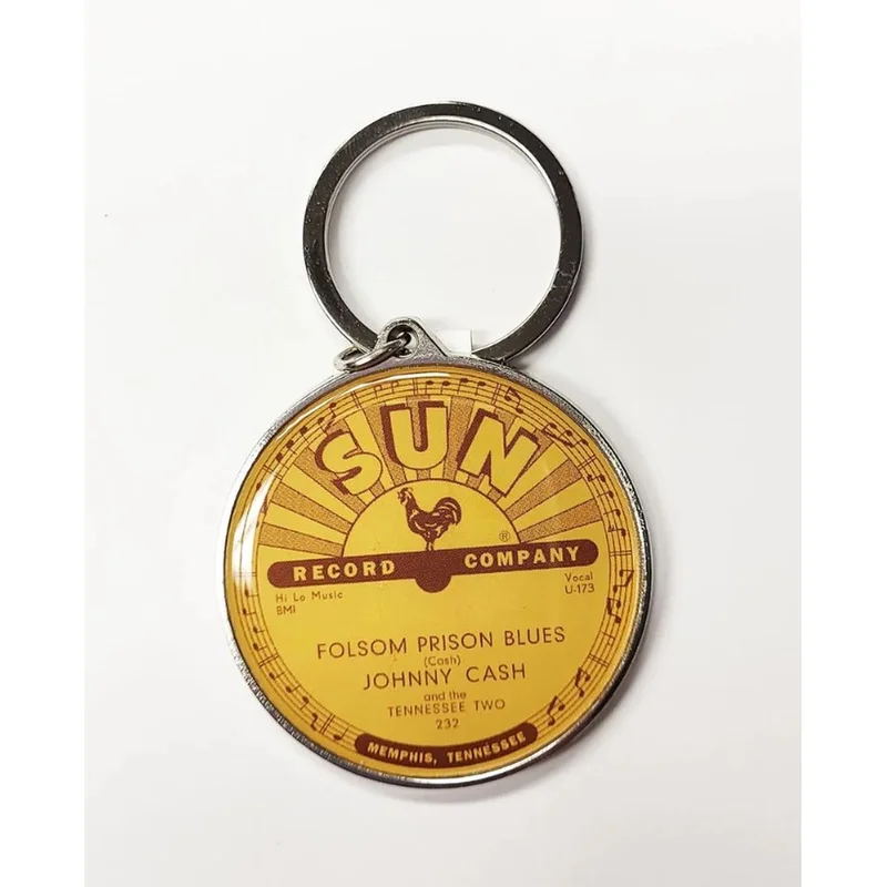 Johnny Cash Folsom Prison Key Chain
