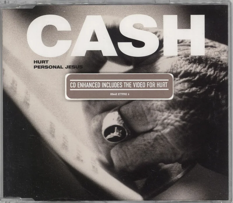 Johnny Cash Hurt UK CD single