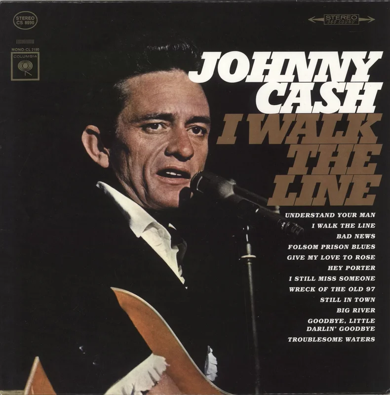 Johnny Cash I Walk The Line UK Vinyl LP