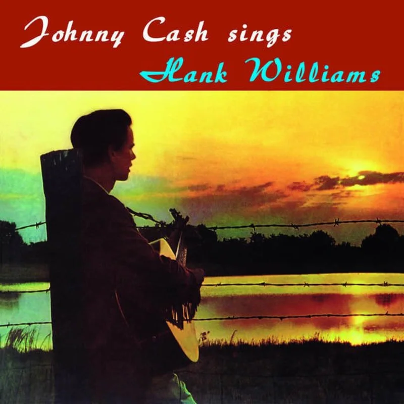 Johnny Cash - "Johnny Cash Sings Hank Williams And Other Favorite Tunes" Sunset Orange Vinyl