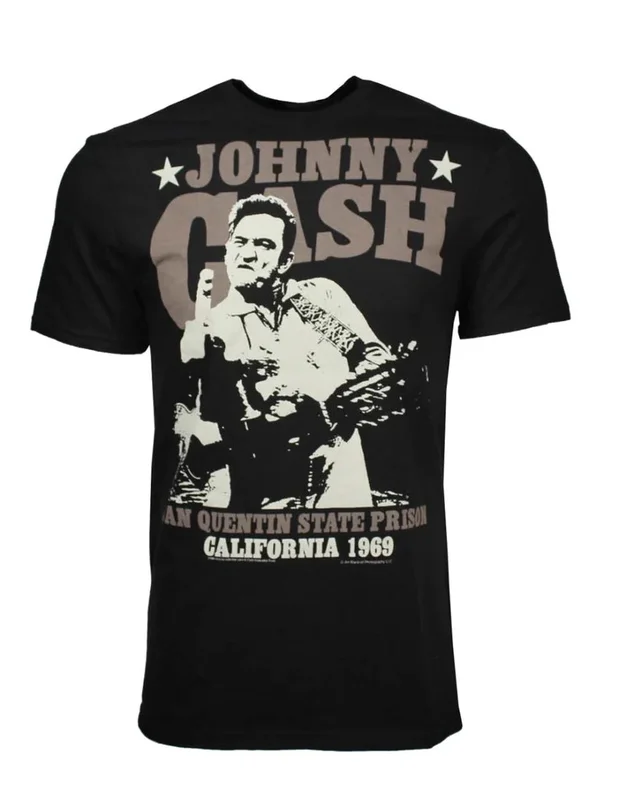 Johnny Cash San Quentin Finger T-Shirt