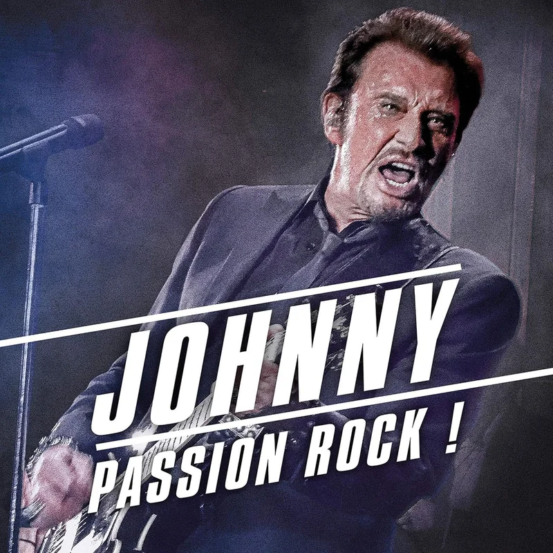 Johnny Hallyday Passion Rock French 10" vinyl