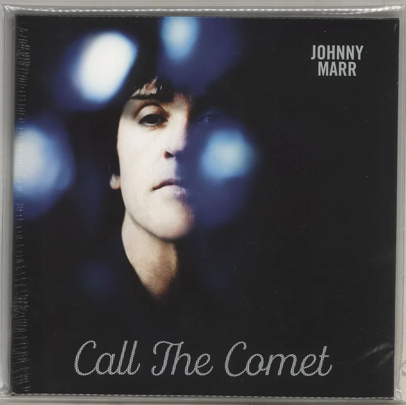 Johnny Marr Call The Comet - Silver Vinyl + Autographed Art Print UK Vinyl LP