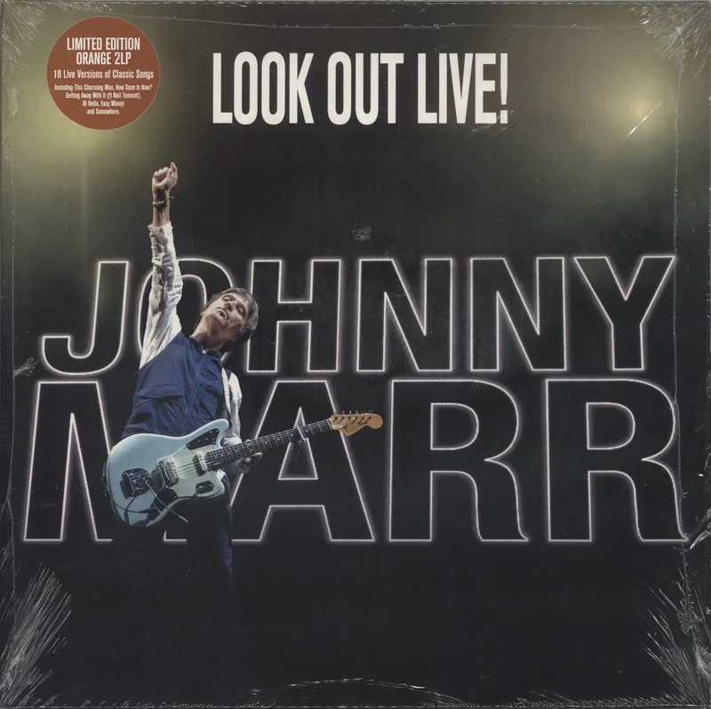Johnny Marr Look Out Live! - Orange Vinyl - RSD25 UK 2-LP vinyl set