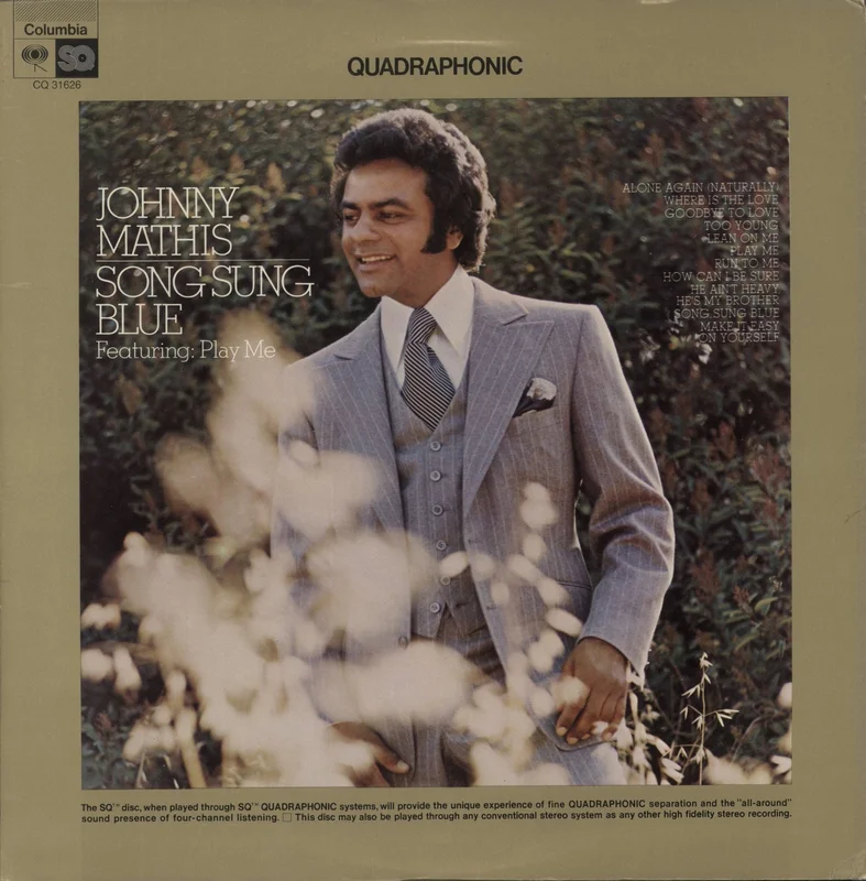Johnny Mathis Song Sung Blue US Vinyl LP