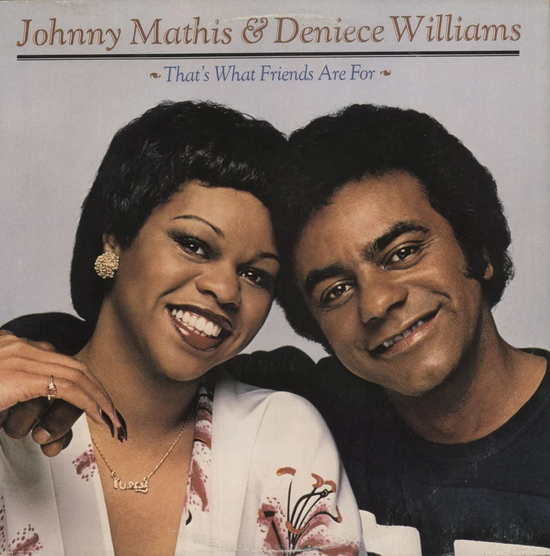 Johnny Mathis That's What Friends Are For Australian Vinyl LP