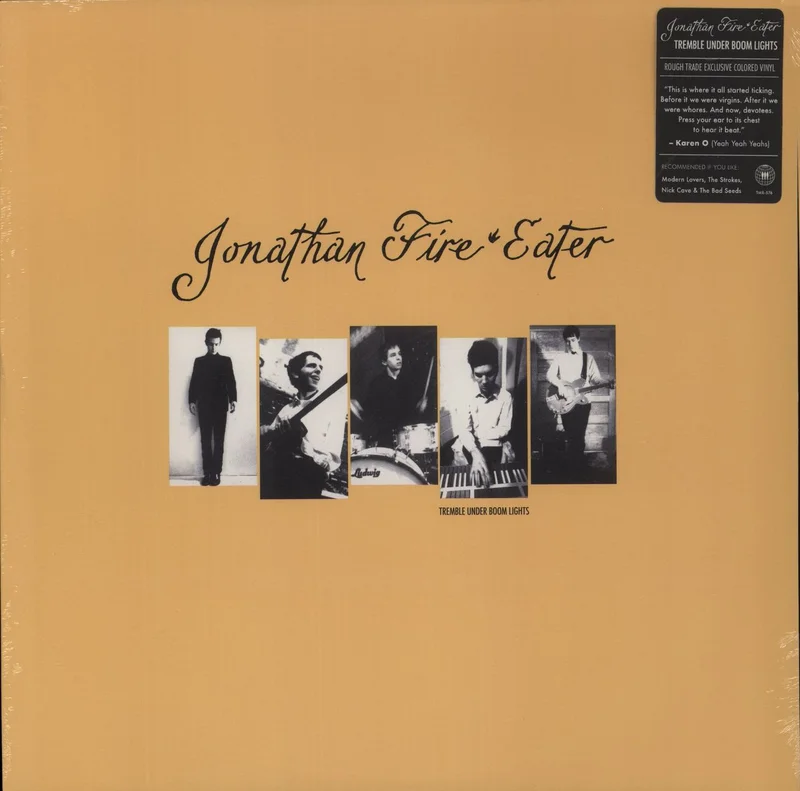 Jonathan Fire Eater Tremble Under Boom Lights - Yellow Vinyl - Sealed UK Vinyl LP