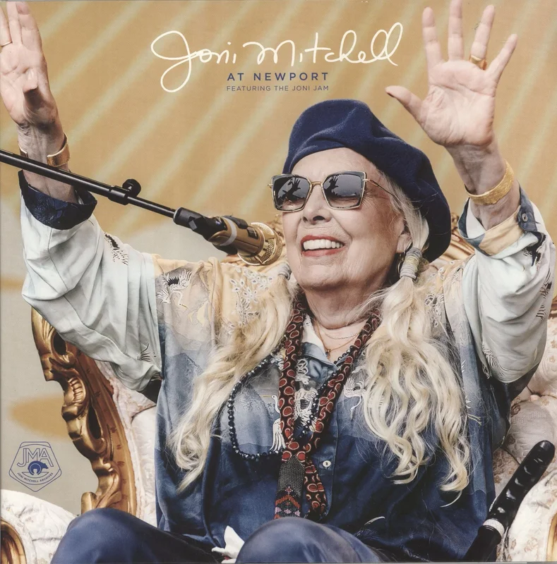 Joni Mitchell At Newport UK 2-LP vinyl set