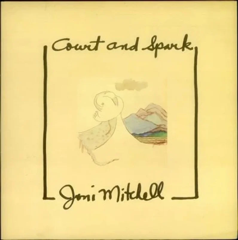 Joni Mitchell Court And Spark - 180 Gram Black Vinyl - Sealed UK Vinyl LP