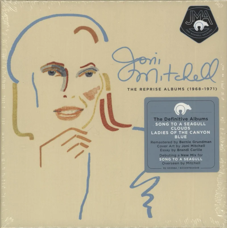 Joni Mitchell The Reprise Albums (1968-1971) - Sealed UK Cd album box set
