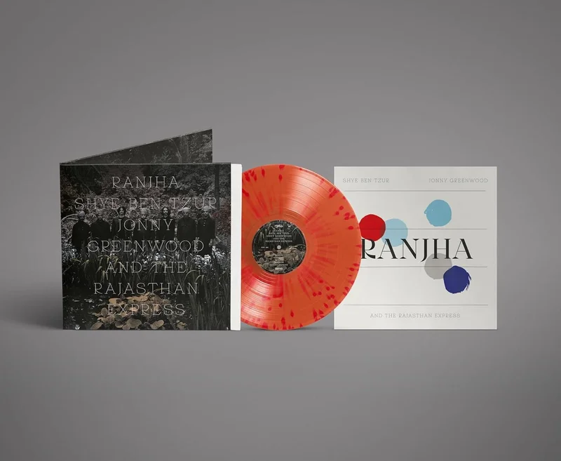 Jonny Greenwood Ranjha - Coral & Red Splatter Vinyl - Sealed UK Vinyl LP