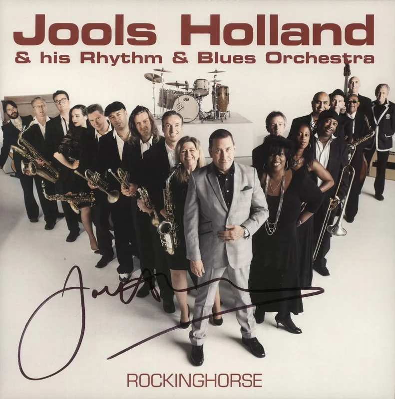 Jools Holland Rockinghorse - Autographed UK 2-LP vinyl set