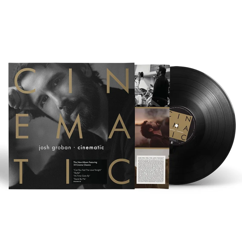 Josh Groban Cinematic - Black Vinyl - Sealed UK Vinyl LP