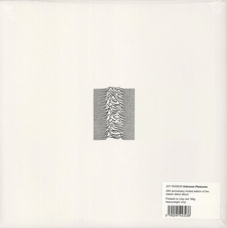 Joy Division Unknown Pleasures - 180gm Red Vinyl - EX - Sealed UK Vinyl LP
