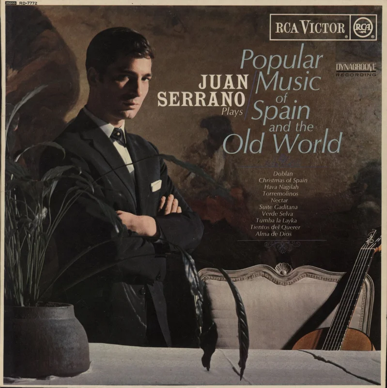 Juan Serrano Plays Popular Music of Spain and the Old World UK Vinyl LP