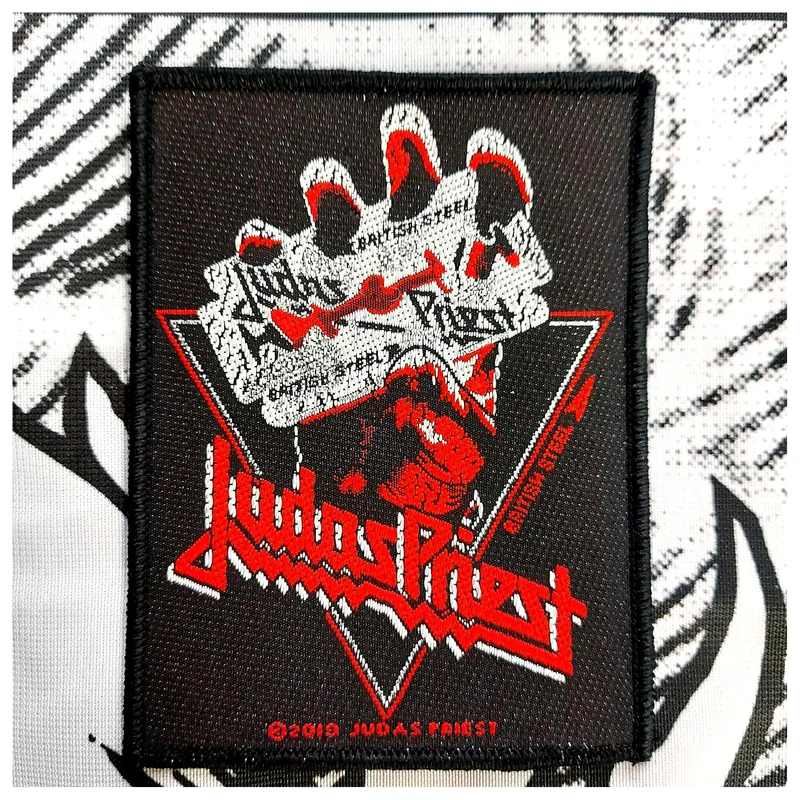 JUDAS PRIEST: official BRITISH STEEL old school patch