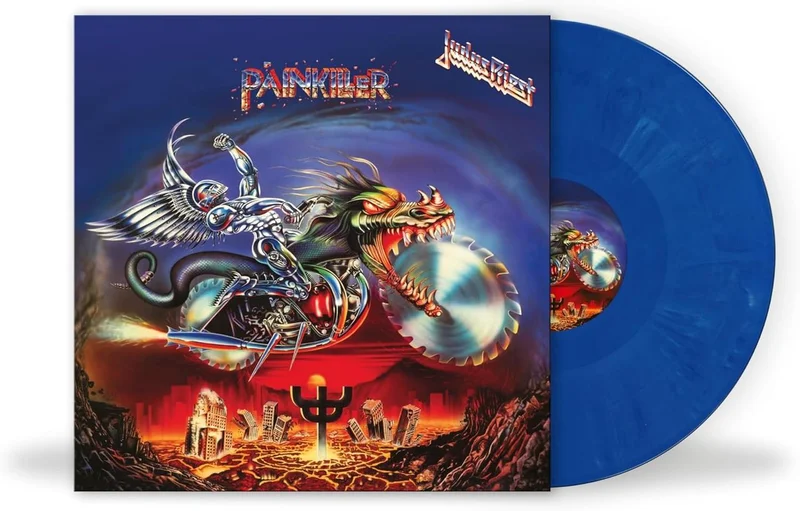 Judas Priest Painkiller - National Album Day 2025 - Blue Marble Vinyl - Sealed UK Vinyl LP