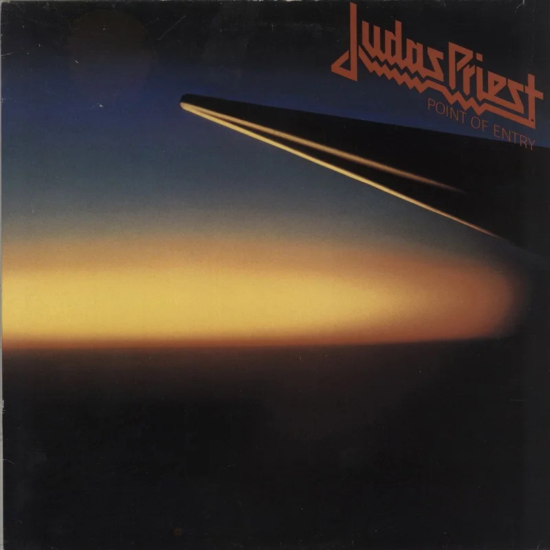 Judas Priest Point Of Entry - EX UK Vinyl LP