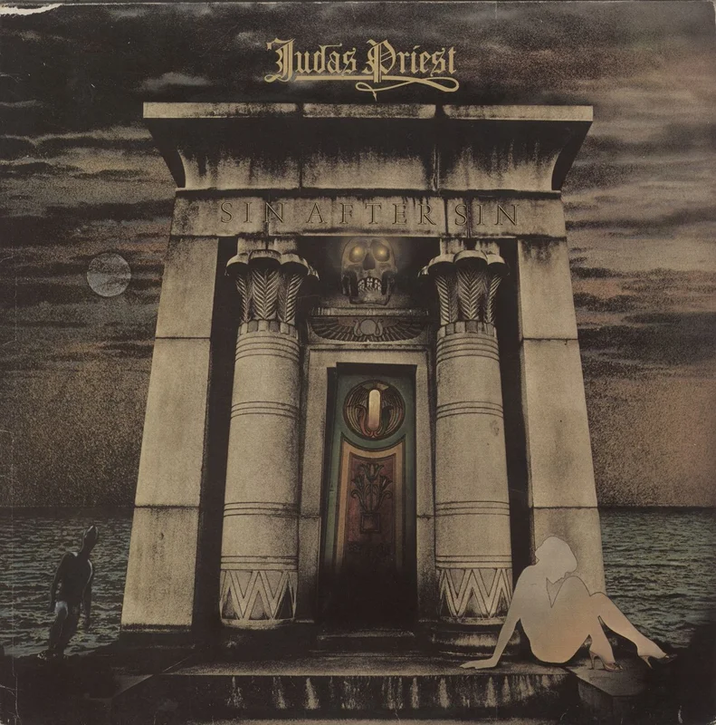 Judas Priest Sin After Sin - EX UK Vinyl LP