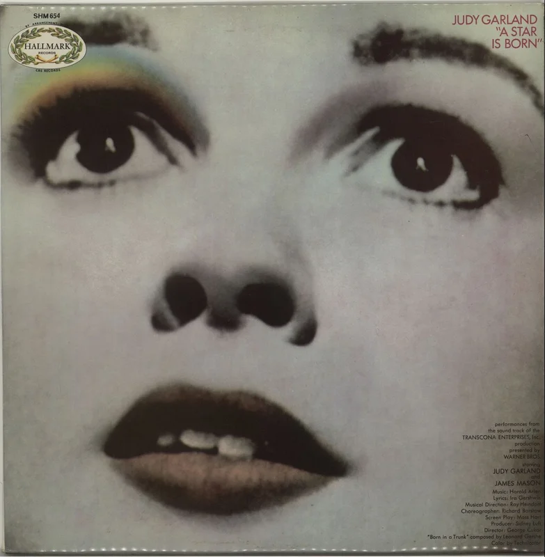 Judy Garland A Star Is Born UK Vinyl LP