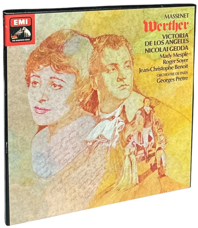 Jules mile Frdric Massenet Werther UK 3-LP vinyl set