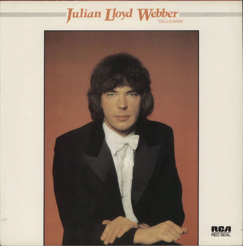 Julian Lloyd Webber Cello Man Italian Vinyl LP