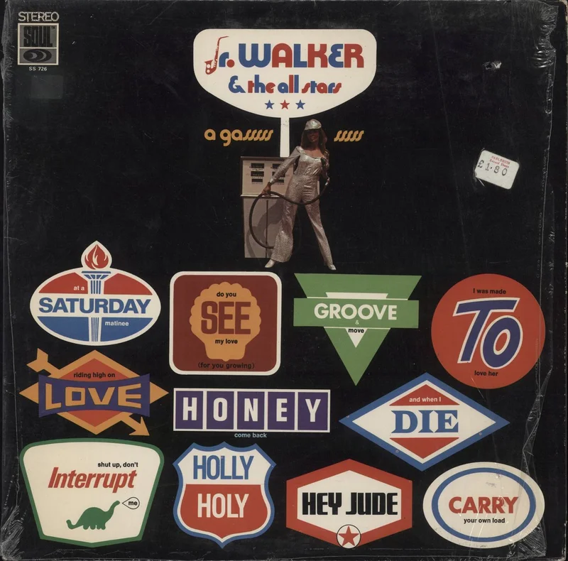 Junior Walker & The All Stars A Gasssss US Vinyl LP