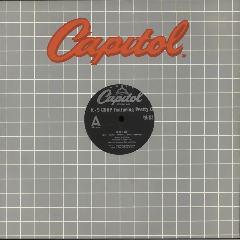 K-9 Corp Dog Talk / Man's Best Friend UK 12" vinyl