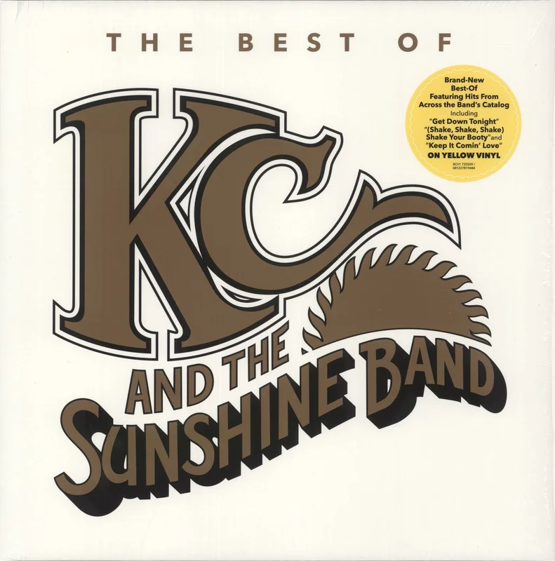 K.C. & The Sunshine Band The Best Of KC And The Sunshine Band - Sunshine Yellow Vinyl UK Vinyl LP