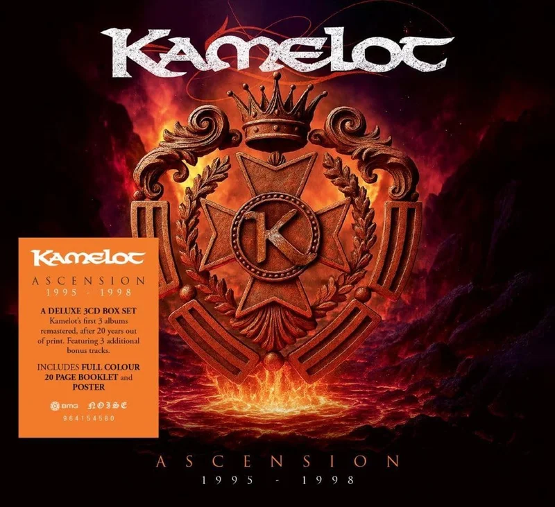 Kamelot Ascension [1995 - 1998] - Deluxe 5LP Box Set - Coloured Vinyl - Sealed UK Vinyl box set
