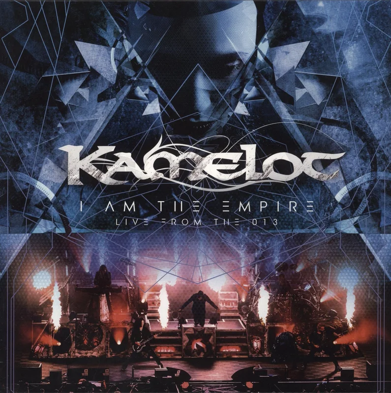 Kamelot I Am The Empire: Live From The 013 & DVD German 2-LP vinyl set
