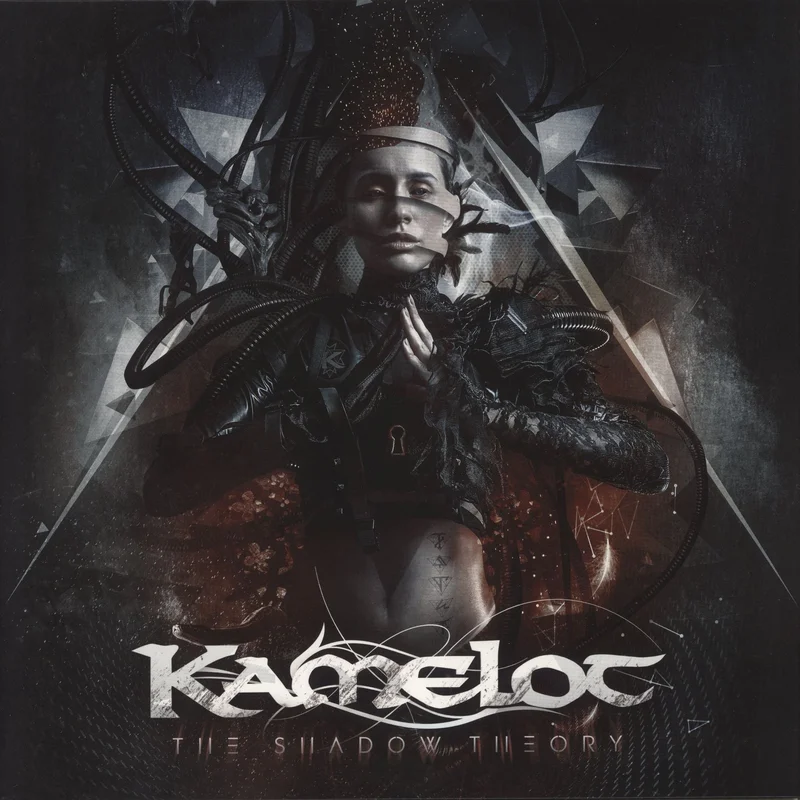 Kamelot The Shadow Theory - Red German 2-LP vinyl set